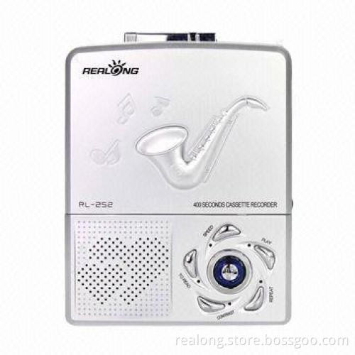 Language Learning Player, 480 Seconds Repetition, Built-in Speaker and Hi-Fi Earphone
